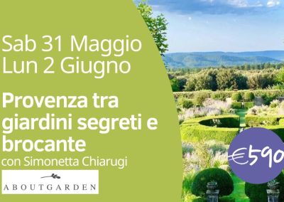 Provenza tra giardini segreti e brocante