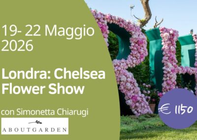 Londra: Chelsea Flower Show