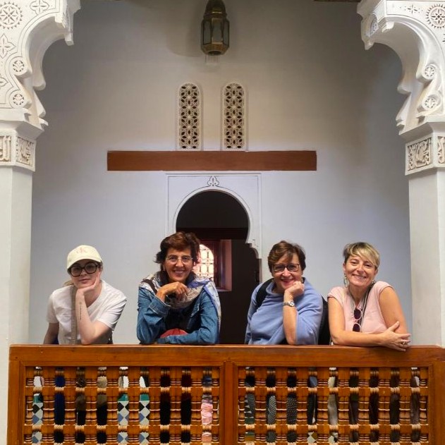 Marrakech_Madrasa Ben Youssef_gruppo_700